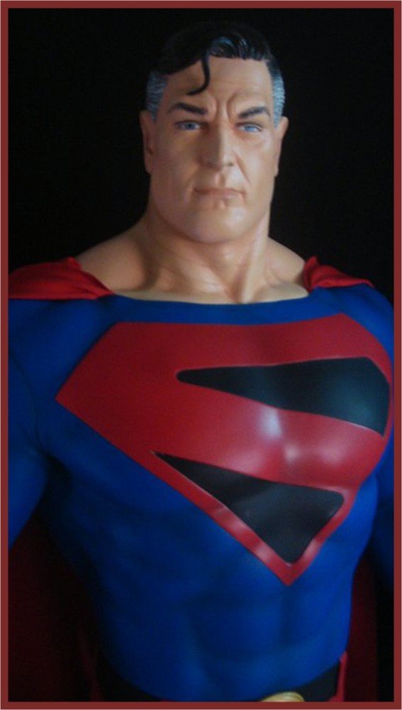 superman life size statue