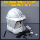 Custom Made Star Wars Clone Trooper Commander Cody Life Size Helmet Prop Kit