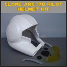Custom Made Star Wars Clone Trooper ARC-170 Pilot Life Size Helmet Prop Kit