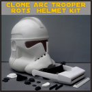 Custom Made Star Wars Clone ARC Trooper ROTS Life Size Helmet Prop Kit