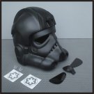 Custom Made Star Wars TIE Fighter Pilot Life Size Helmet Prop Kit