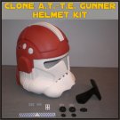 Custom Made Star Wars Clone Trooper A.T.-T.E. Gunner Life Size Helmet Prop Kit