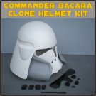 Custom Made Star Wars Clone Trooper Commander Bacara Life Size Helmet Prop Kit