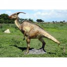 Custom Made Life Size Adolescent Parasaurolophus Dinosaur Statue