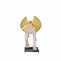 Custom Made Life Size Venenifer/Jurassic Park Frilled Dilophosaurus 10' Dinosaur Statue