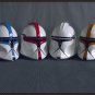 Custom Made Star Wars Clone Trooper AOTC Captain Adult Size Helmet Prop