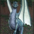 Custom Made Dragon on Padestal 7' Statue SCA-LARP