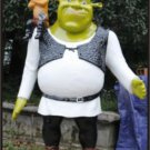 Custom Made Life Size 6.5' Shrek with Puss-N-Boots Statue
