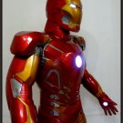 Custom Made Life Size Iron Man Mk43 Superhero Statue Prop