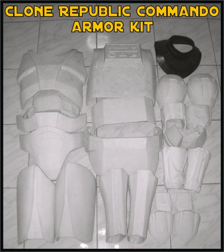 life size clone trooper armor