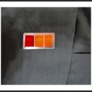 Custom Made Star Wars Imperial Officer Rank Bar Prop with Mag-lock Rogue-1: 1 Red-2 Amber/Yellow