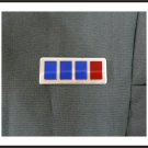 Custom Made Star Wars Imperial Officer Rank Bar Prop with Mag-lock Rogue-1: 3 Blue-1 Red