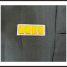 Custom Made Star Wars Imperial Officer Rank Bar Prop with Mag-lock Rogue-1: 4 Yellow