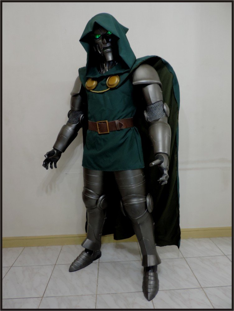 Custom Made Life Size Dr Doom Superhero Statue Prop