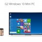 G2 MINI PC Intel Z Windows 10 QuadCore 2G/32G WIFI TV BOX + 81Keyboard Bluetooth