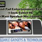 Sound Pad Entertainment System - 7 Inch Tablet PC: 20 Watt Speaker, Mic, 7500mAh