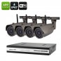 Camnoopy NVR Kit 4X 720p Cameras 15M Night Vision IR Cut 1/4 Inch CMOS Sensor
