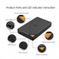 1TB Portable WiFi Hard Disk - Remote Storage, USB 3.0, App Support, 3800mAh