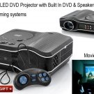 bundle Projector DVD Player Built In + Speaker - LED 800x600 TV, and AV Inputs