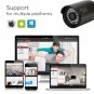 Security 4CH Camera NVR Kit 1080p HD, WiFi, IP66, IR Cut 30m, NightVi, App, Free