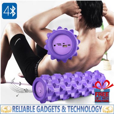Yoga Stick Speaker Bluetooth Built-In Mic, Hands Free Calls, EDR + FM Radio + SD
