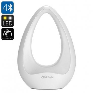Anonsuo Bluetooth Speaker And Nightlight 2x5 Watt 1500 Lumen BT 4.0 CSR 4.0 LED