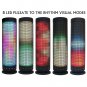 Aosder Bluetooth LED Speaker 360 SURROUND, PULSATE, SD,2300mAh 2.1, x2 10 Watt
