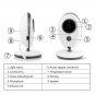 Baby Monitor Wireless LCD Camera 2.4GHz Music, Night Vision, 2 way Audio, Temp