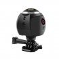 4K Ultra HD Action Camera Panoramic 360, 2448P, 16MP, 30FPS, Wi-Fi, OS, IP68 30M