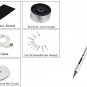 Wowstick LED 1/8 Inch Cordless Electric Screwdriver, Charge Dock, 100rmp, PC +