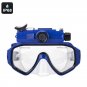 Camera Swim Goggles Waterproof 90 Lens 1/2.5 Inch 5MP + T6 LED Diving Headlamp