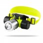 Camera Swim Goggles Waterproof 90 Lens 1/2.5 Inch 5MP + T6 LED Diving Headlamp