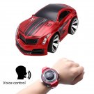 Voice Control RC Car - 2.4G Wireless Watch Control, English Voice Commands, 20m