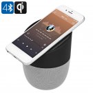 Bluetooth Speaker With Qi Wireless Charger - BT 4.2, 5 Watt, 1800mAh
