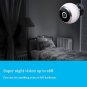 360-Degree IP Camera - Motion Detection, WiFi, Night Vision, App, HD, SD 1.3Inch