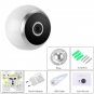 360-Degree IP Camera - Motion Detection, WiFi, Night Vision, App, HD, SD 1.3Inch