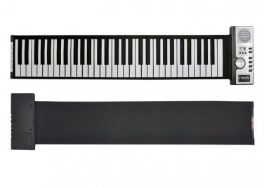 Digital Portable Roll up Keyboard Piano softKe Synthesizer 128 Different Tones