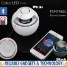 Bluetooth Portable Speaker Stereo LED lights 500mAh Magic/Snow Ball, V2.1+EDR