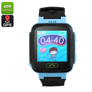 2 GPS Tracker Watch - GPS, LBS, Digital Fence, Calls, Messages, SOS, Games
