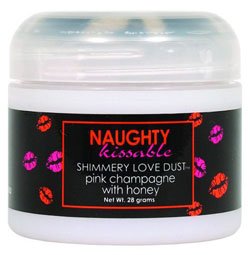 Naughty Kissable Shimmery Edible Body Powder !