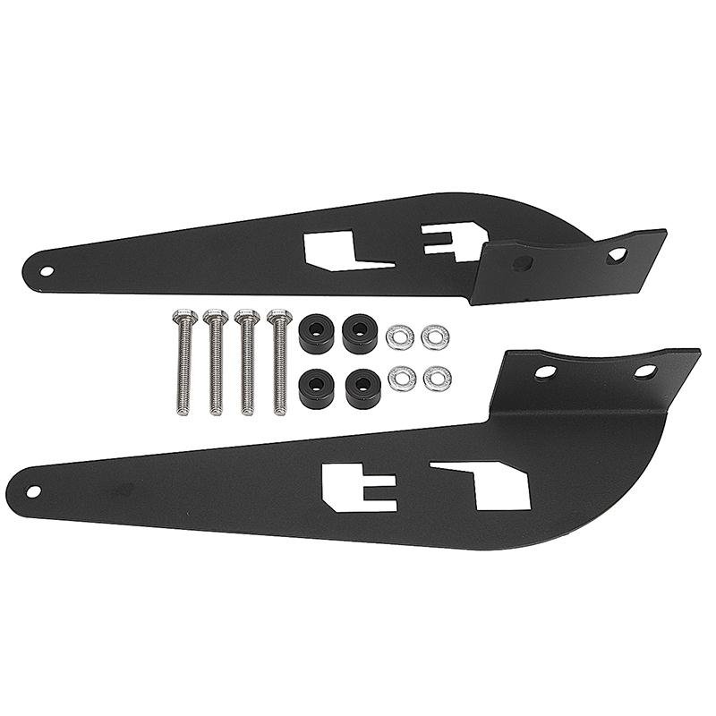 (2PCS/SET) WINDSHIELD 52" LED LIGHT BAR MOUNTS FOR 0714 TOYOTA FJ CRUISER