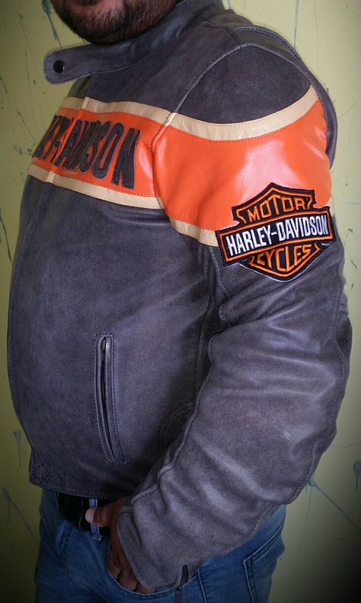 Leather jacket by H-D