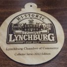 JACK DANIELS 2012  Barrelwood Christmas In Lynchburg Tree Ornament