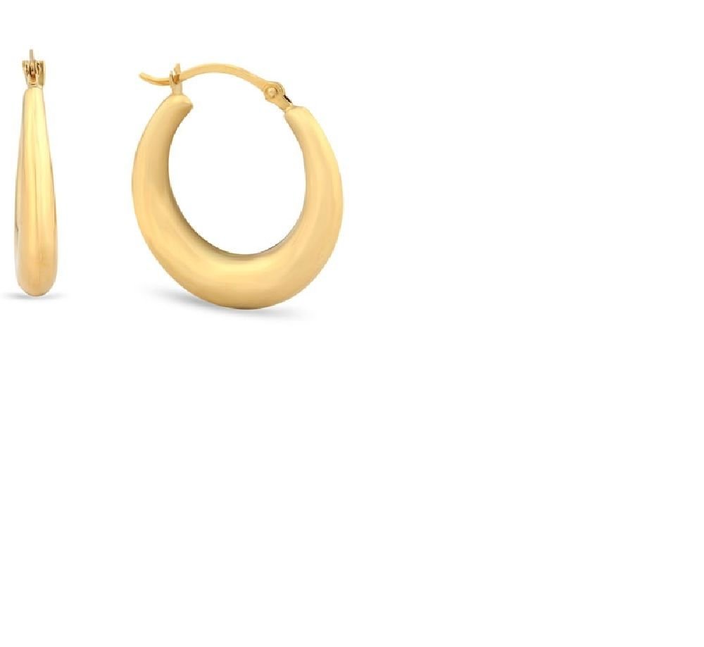 10kt Solid Gold Hoop Earrings