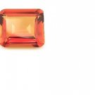 11.05 Carat Azotic Topaz Magical Red Rainbow Octagon Cut Gemstone 12 x 16mm