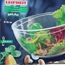 Leifheit Salad Bowl/Yellow/Acrylic Glass/26cm/10 1/4"