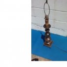 Vintage Stiffel Mid Century Brass Candlestick Table Lamp 35" Tall Base 6 1/2"