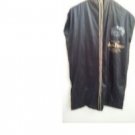 Vintage Garment Bag Black/Gold/Cohn & Stern/Town Campus Shop/Hyde Park/Chicago