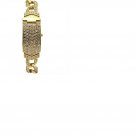 Swarovski Style Crystal Stainless Steel Ladies Bracelet Watch