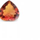 3.5 Carat Azotic Topaz Magical Red Rainbow Loose Heart Cut Gemstone 10mm